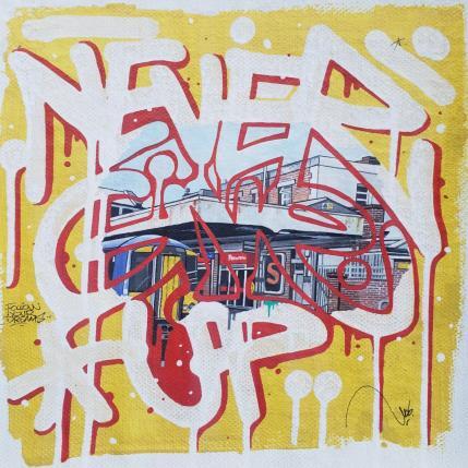 Peinture FOLLOW YOUR DREAMS par Lassalle Ludo | Tableau Street Art Acrylique, Graffiti Architecture, Paysages, Urbain