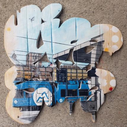 Peinture LIFESTYLE par Lassalle Ludo | Tableau Street Art Acrylique, Bois, Graffiti Architecture, Paysages, Urbain
