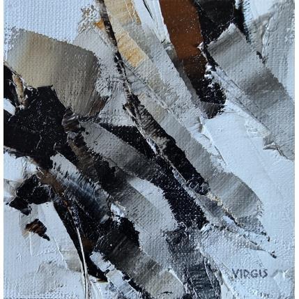 Painting Dull days by Virgis | Painting Abstract Oil Minimalist