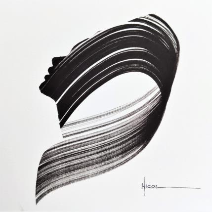 Peinture Time XXX par Nicol | Tableau Figuratif Encre Portraits