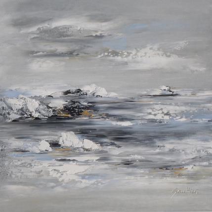 Peinture Par un jour d'orage par Gaultier Dominique | Tableau Figuratif Huile Marine