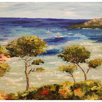 Peinture Waiting for the summer par Rey Ewa | Tableau Figuratif Acrylique Paysages