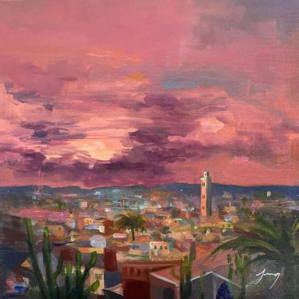 Peinture Marrakech par Jung François | Tableau Figuratif Huile