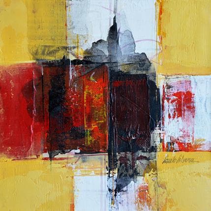 Painting Proposta by Silveira Saulo | Painting Abstract Acrylic Minimalist