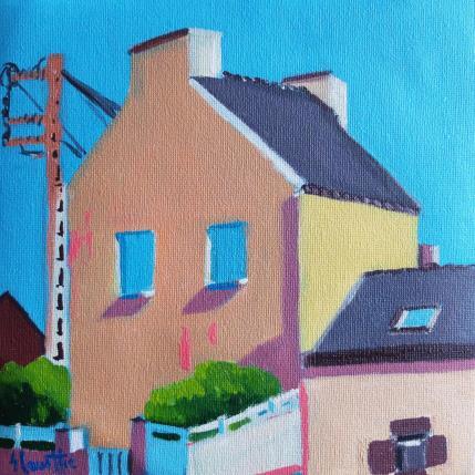 Peinture Short light par Coueffic Sébastien | Tableau Réalisme Huile