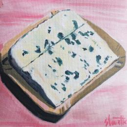 Painting Roquefort  by Coueffic Sébastien | Painting Realism Oil Pop icons
