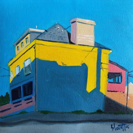 Peinture Color house  par Coueffic Sébastien | Tableau Réalisme Huile