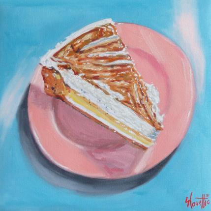 Peinture Piece of lemon pie par Coueffic Sébastien | Tableau Réalisme Huile