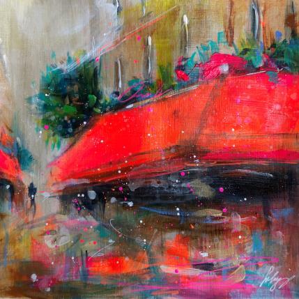 Peinture Le weekend par Solveiga | Tableau Impressionnisme Acrylique Architecture