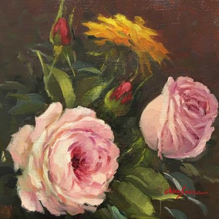 Peinture Aproximacao par Chico Souza | Tableau Figuratif Huile Natures mortes