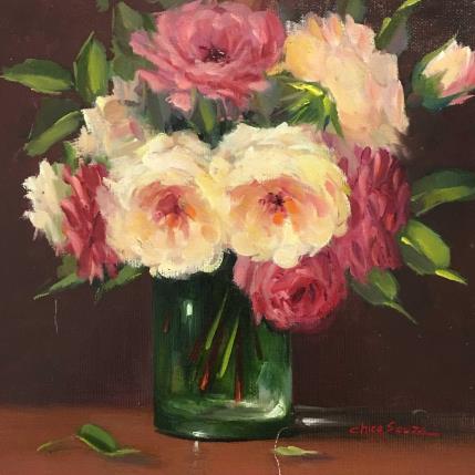 Peinture Ganhando par Chico Souza | Tableau Figuratif Huile Natures mortes