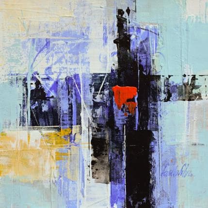 Painting Retorno by Silveira Saulo | Painting Abstract Acrylic Minimalist