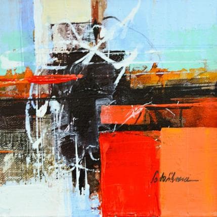 Painting Espaço by Silveira Saulo | Painting Abstract Acrylic Minimalist