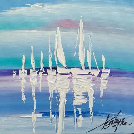 Peinture Les anges de la mer par Fonteyne David | Tableau Figuratif Acrylique Marine