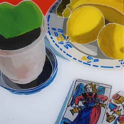 Peinture La tempérance par Auriol Philippe | Tableau Figuratif Acrylique, Plexiglas, Posca Natures mortes