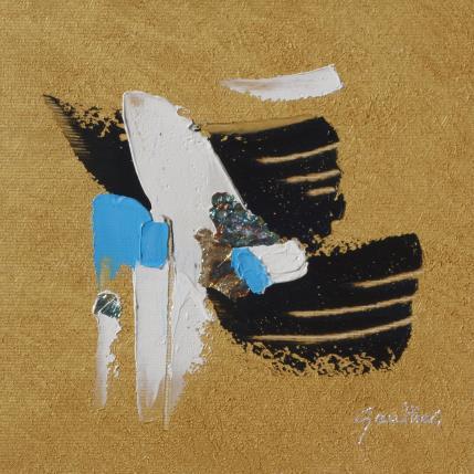 Peinture A vol d'oiseau par Gaultier Dominique | Tableau Abstrait Huile