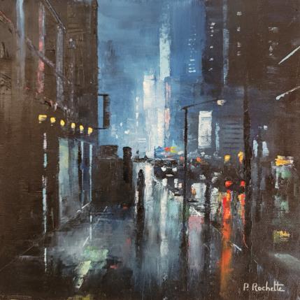 Peinture See the light  par Rochette Patrice | Tableau Figuratif Huile Urbain
