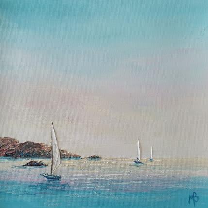 Peinture La douceur du sud par Blandin Magali | Tableau Figuratif Huile Paysages