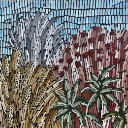 Peinture awakening of nature par Dmitrieva Daria | Tableau Abstrait Acrylique Nature