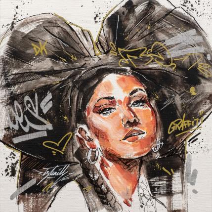 Peinture Aloyse par Istraille | Tableau Figuratif Acrylique Portraits