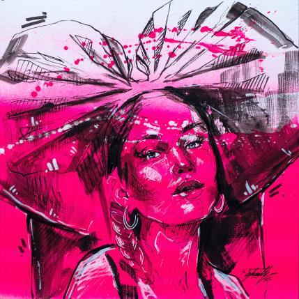 Peinture Katel par Istraille | Tableau Figuratif Acrylique Portraits