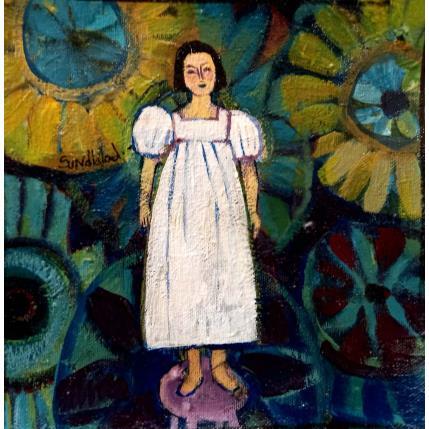 Peinture Inside a dream par Sundblad Silvina | Tableau Figuratif Acrylique, Pastel