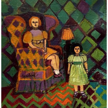 Pintura Two sisters por Sundblad Silvina | Pintura Figurative Acrylic, Pastel