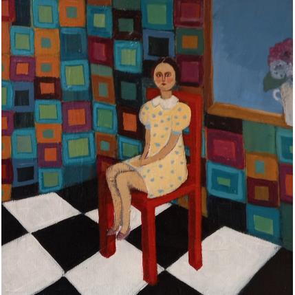 Peinture Here again par Sundblad Silvina | Tableau Figuratif Acrylique, Pastel