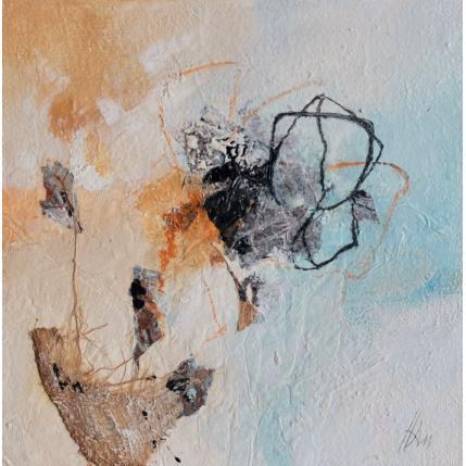 Peinture SI TU SAVAIS par Han | Tableau Abstrait Acrylique, Encre, Papier Nature