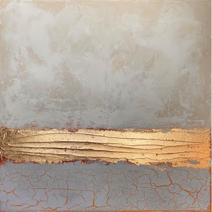 Peinture Reflections of dreams par Dravet Brigitte | Tableau Abstrait Acrylique minimaliste