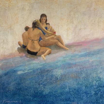 Peinture Maternité par Foucras François | Tableau Figuratif Acrylique, Huile