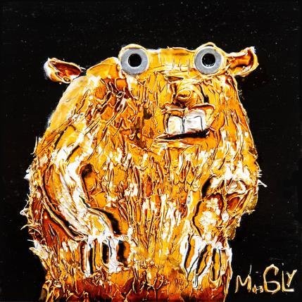 Peinture DÉCONCERTUS par Moogly | Tableau Art Singulier Acrylique, Résine animaux