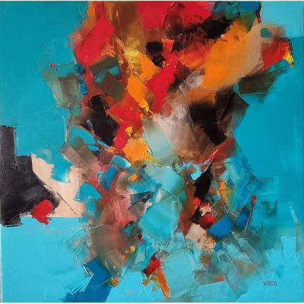 Painting Tomorrow is sunday by Virgis | Painting Abstract Oil Minimalist