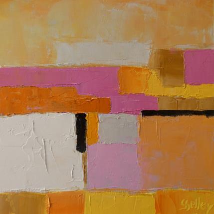 Painting Pétillant by Shelley | Painting Abstract Oil