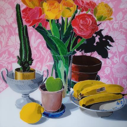 Peinture Aux quatre coins du monde par Auriol Philippe | Tableau Figuratif Acrylique, Plexiglas, Posca Natures mortes