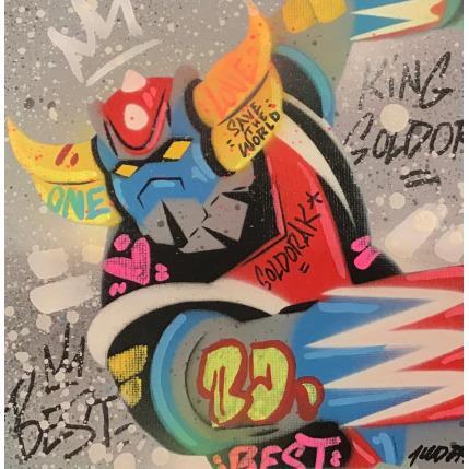 Painting Coldorak by Kedarone | Painting Pop-art Acrylic, Graffiti Pop icons