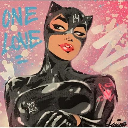 Painting Catwoman by Kedarone | Painting Pop-art Acrylic, Graffiti Pop icons