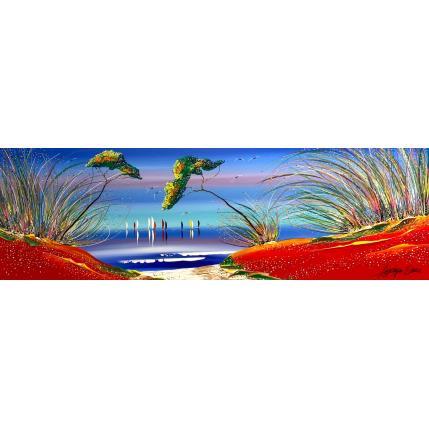 Gemälde LE CHEMIN DE VIE von Fonteyne David | Gemälde Figurativ Acryl