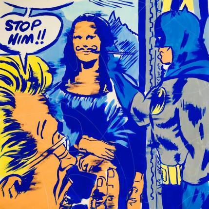 Peinture Stop him par Revel | Tableau