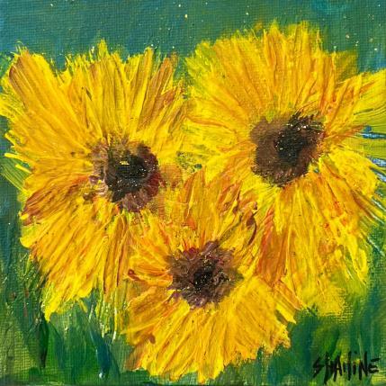Peinture Sun par Shahine | Tableau Figuratif Huile