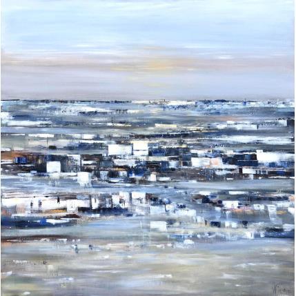 Peinture Lumière du soir par Fièvre Véronique | Tableau Figuratif Acrylique Paysages