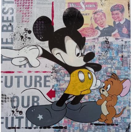 Peinture oops ! par Marie G.  | Tableau Pop-art Acrylique, Collage Icones Pop