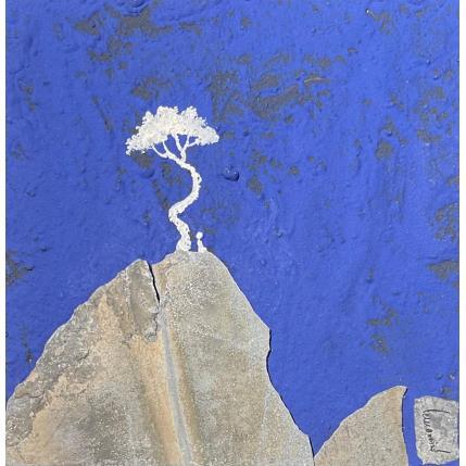 Peinture 4964 par Lemonnier  | Tableau Matiérisme Acrylique, Zinc Paysages