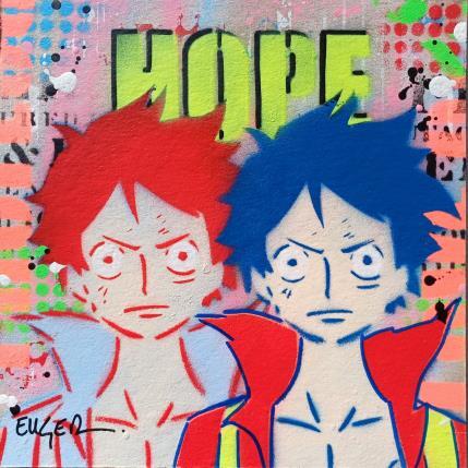 Peinture HOPE par Euger Philippe | Tableau Pop-art Acrylique Icones Pop