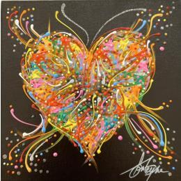 Peinture C'est bien toi par Fonteyne David | Tableau Figuratif Acrylique Scènes de vie