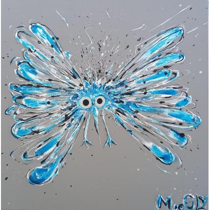 Peinture Hydrophilus par Moogly | Tableau Art Singulier Acrylique, Résine animaux