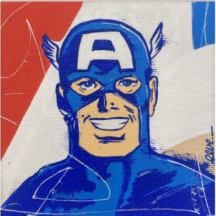 Peinture Cap'Taine par Revel | Tableau Pop-art Acrylique, Posca Cinéma