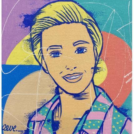 Peinture Ken Malibu par Revel | Tableau Pop-art Acrylique, Posca Cinéma, Icones Pop