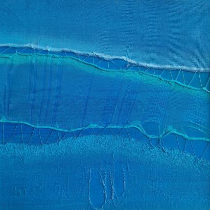 Peinture Marine #5 par Settimia Taroux | Tableau Abstrait Acrylique, Textile minimaliste