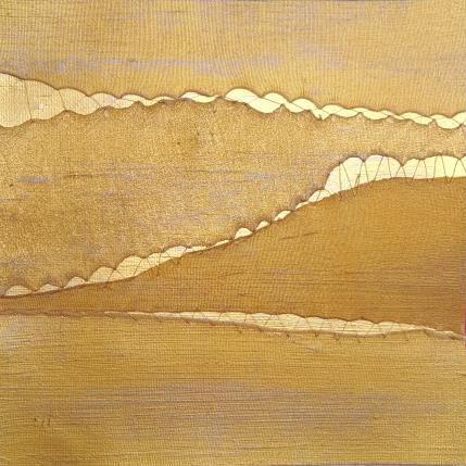 Peinture Empyrée # 7 par Settimia Taroux | Tableau Abstrait Acrylique, Textile Paysages